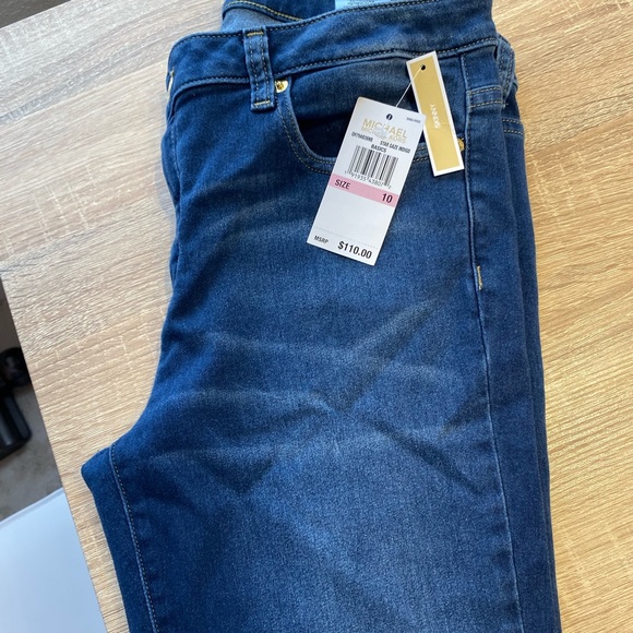 Michael Kors Denim - Michael Kors STAR GAZE INDIGO Skinny Leg Pant